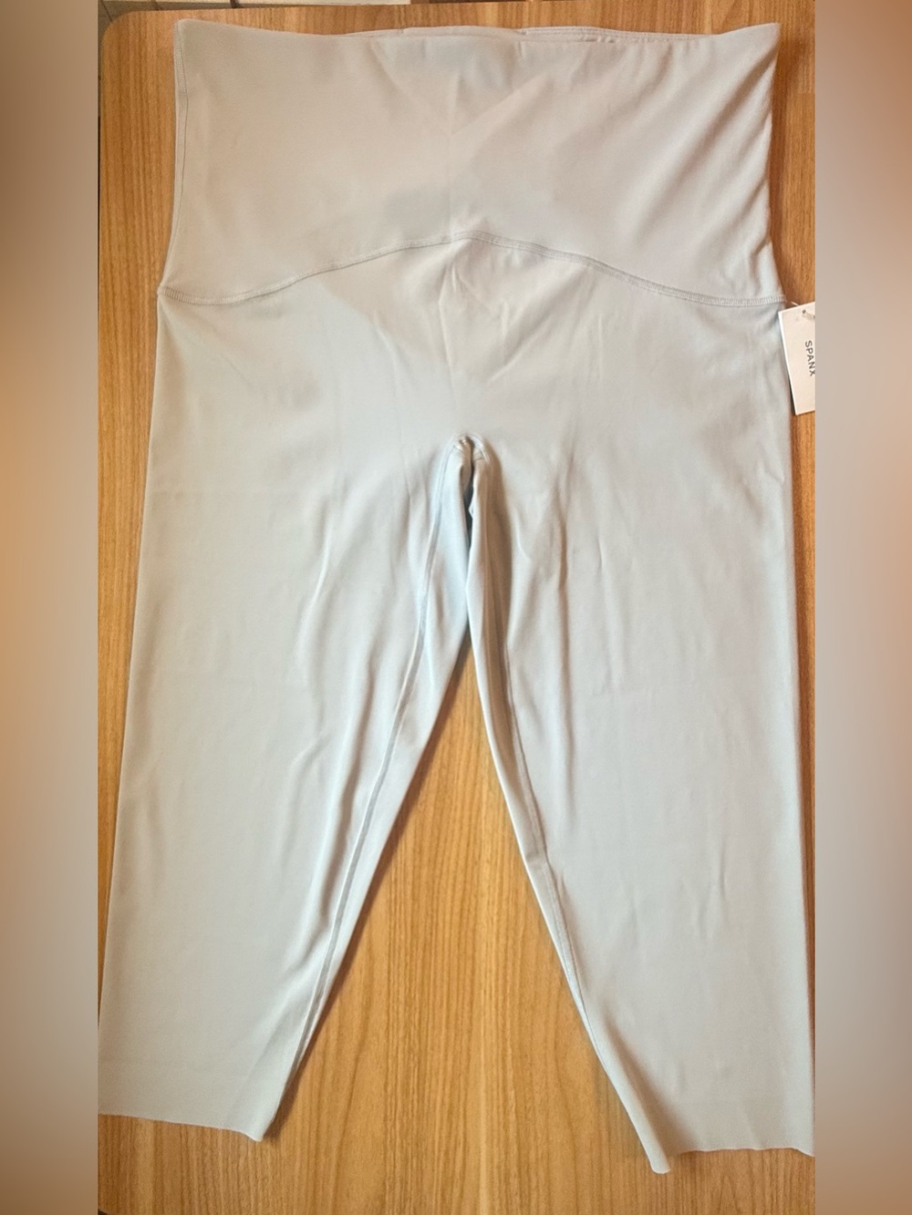 NWT SPANX Booty Boost Cropped Leggings Cloudy Grey 3X
